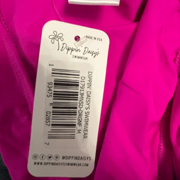 One Piece Pink Bikini - Picture 2 of 2